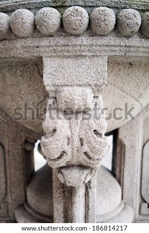Architectural detail. Soft focused