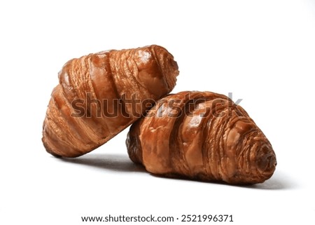 Similar – Image, Stock Photo Group of croissants piled up on a bakery