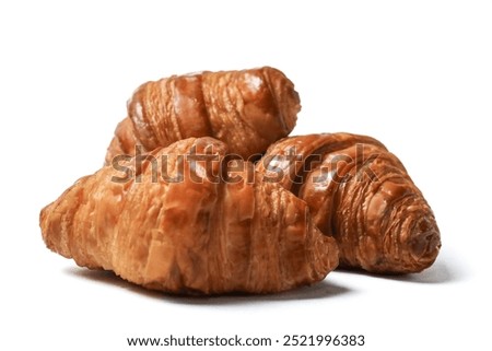 Similar – Image, Stock Photo Group of croissants piled up on a bakery