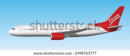 red icon logo sign symbol side air jet liner fly sky blue cloudy cloud view plane art virgin vector Boeing visa wing trip pilot holiday cargo London Sydney delta