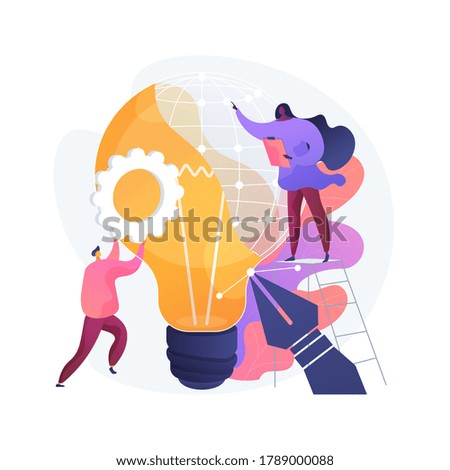 Industrial design abstract concept vector illustration. Product usability design, ergonomics development, concept, function and appearance engineering, improve mass production abstract metaphor.