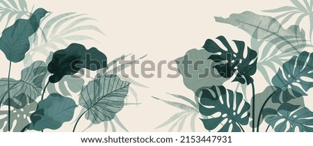 Similar – Image, Stock Photo jungle with plants in nature