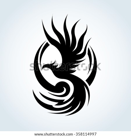 Phoenix Eagle Logo Template