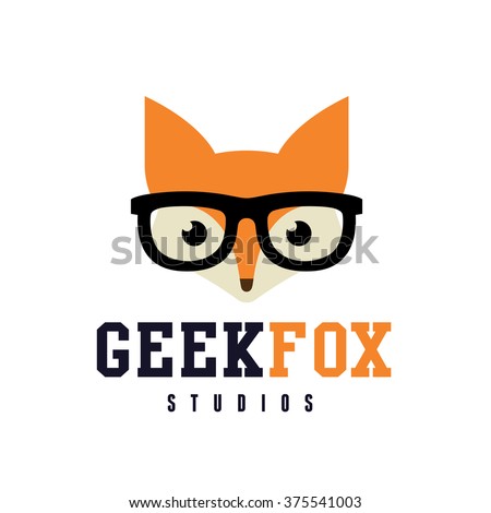 Geek Fox Logo Template