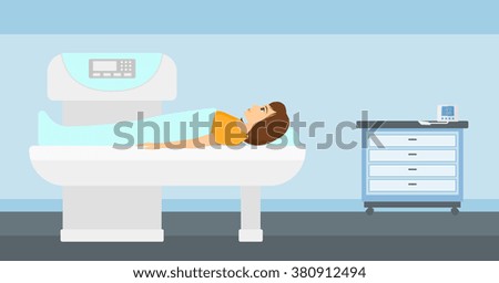 Similar – Image, Stock Photo open magnetic resonance machine