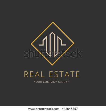 Real estate logo Template.