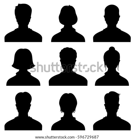 Head Silhouette Photos and Images