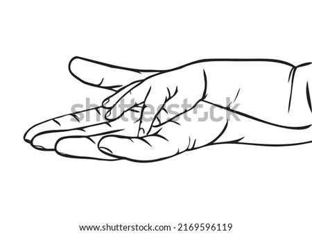 Similar – Image, Stock Photo hands of a father with his sons outdoor