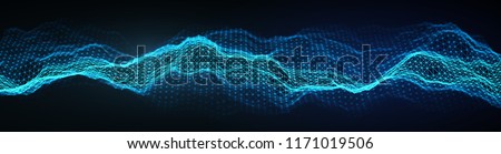 Music abstract background blue. Equalizer for music, showing sound waves with music waves, music background equalizer vector concept.