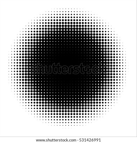 Halftone Circle Vector | Download Free Vector Art | Free-Vectors