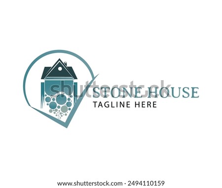 creative home logo Design Template illustration for real estate, property Company. Building construction ETC