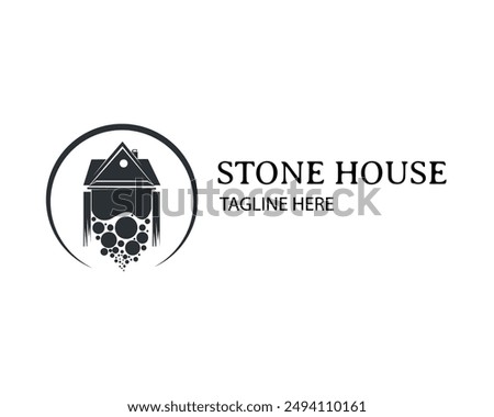 creative home logo Design Template illustration for real estate, property Company. Building construction ETC