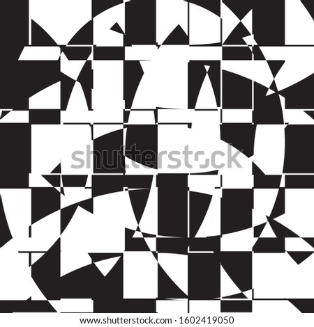 Black White