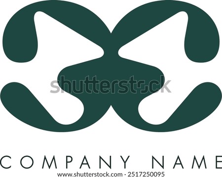 CC creative modern abstract letter logo vector design. Usable for your company or business and brand identity.