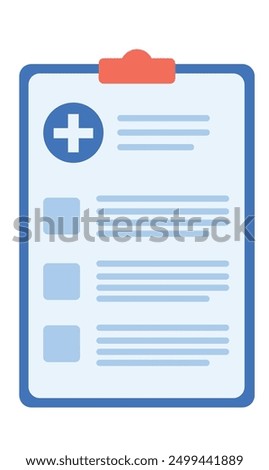 Care Plan for medical patient and care plan record of patient for medical care plan in clipboard written information patients record. Medical records file document of patient in recording patient data