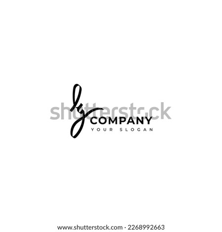 Lg Initial signature logo vector design