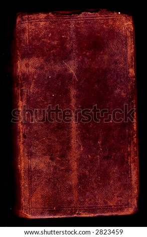 Carved Leather Book