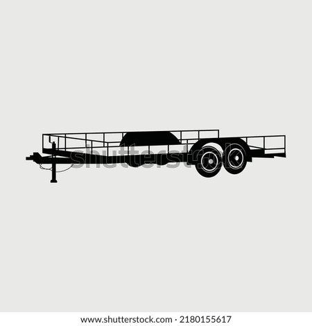 Big Tex Trailers SVG Printable Vector Design,