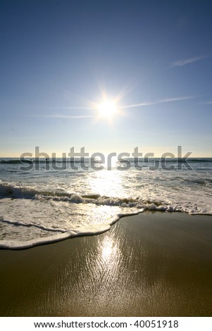 Sun, surf and sand
