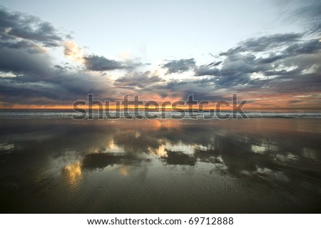 Mirror Image at Sunset