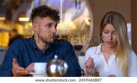 Similar – Image, Stock Photo serious look Lifestyle