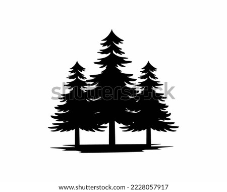 Pine Tree Outline | Free download on ClipArtMag