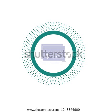 File, object, processing, settings, software Glyph Icon. Vector isolated illustration