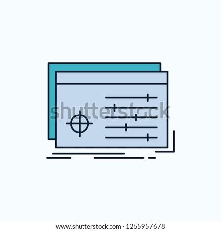 File, object, processing, settings, software Flat Icon. green and Yellow sign and symbols for website and Mobile appliation. vector illustration