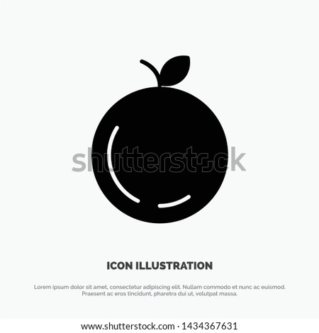 Apple, China, Chinese Solid Black Glyph Icon