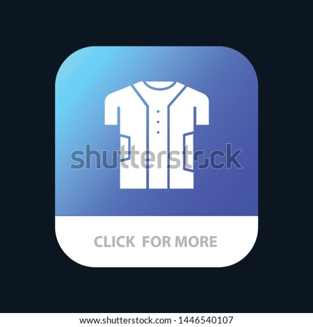 Cloth, Clothing, Digital, Electronic, Fabric Mobile App Button. Android and IOS Glyph Version