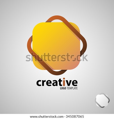 Creative logo design. Abstract vector logo. Colorful logo. creative logo concept