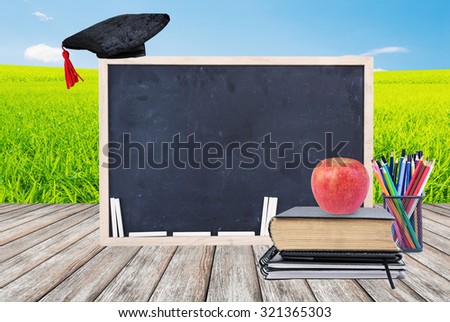 education concept. graduation background.