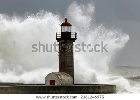 Similar – Image, Stock Photo old | Lighthouse of Neuwerk