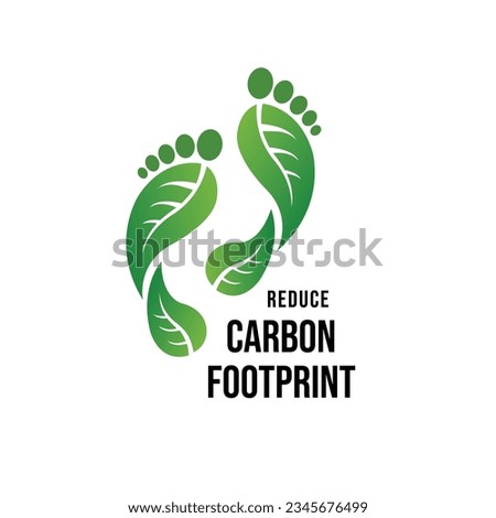reduce carbon footprint vector illustration, recycling concept, Social media post, Content, global warming, climate change, awareness, Infographics, crative vector, renewable energy conpect, 