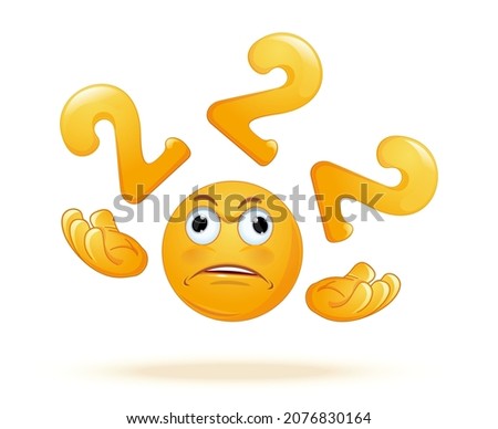 Year 2022 concept design. Stylized image of 2022. Emoji juggles with deuces. Vector illustration Zdjęcia stock © 
