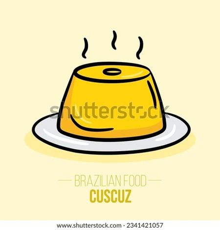 Cuscuz - cuscus coscos couscous - Brazilian food - nordeste food