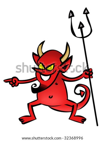 Devil Cartoon Stock Photo 32368996 : Shutterstock