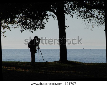 Photographer on English Bay
