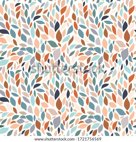 Abstract decorative seamless pattern, pastel colors