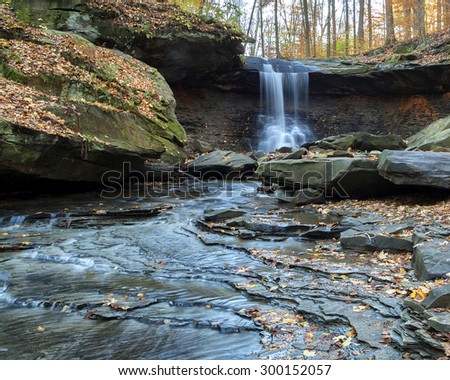 Blue Hen Falls in Cuyahoga Valley National Park