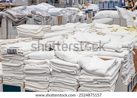 Similar – Image, Stock Photo Essential things to buy for self quarantine, disaster