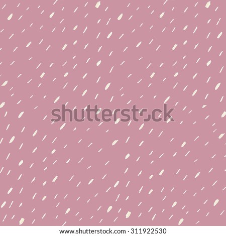 hand drawing dash line pattern on pink background