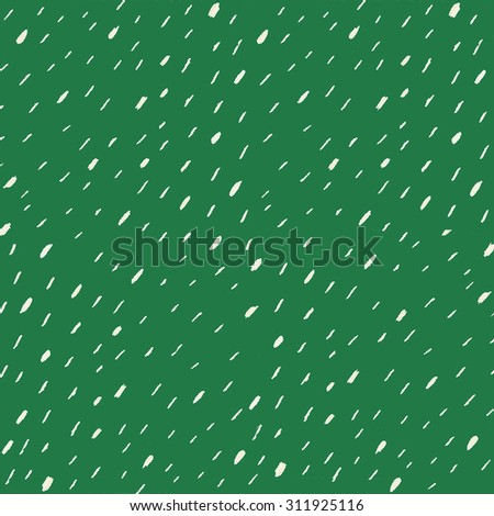 hand drawing dash line pattern on green background