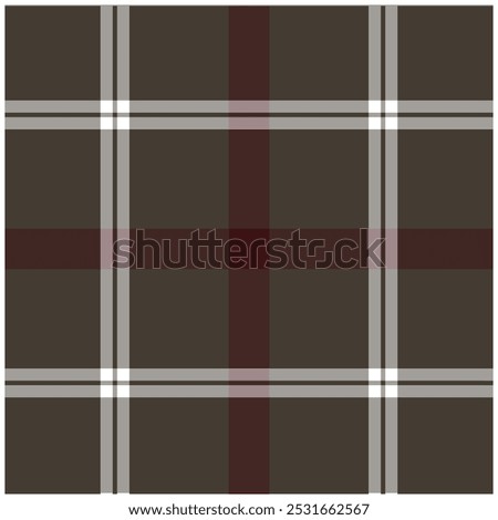 Plaid pattern seamless tartan check plaid for skirt, tablecloth, blanket, duvet cover, or other modern textile print. 