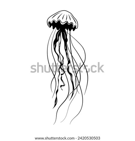 Similar – Image, Stock Photo jellyfish Jellyfish Ocean