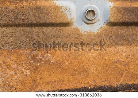 Wallpaper of rusty old car.