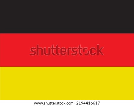 Germany's flag  is of high quality and easy to modify