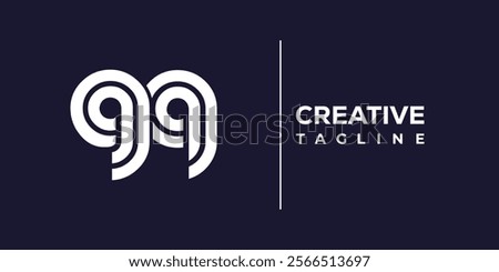 Q and Q logo design. QQ abstract Letters Logo Monogram. This logo design is the process of creating a visual symbol that represents a brand, company, or individual.