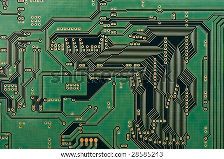 The Wafer Of Integrated Circuit Stock Photo 28585243 : Shutterstock