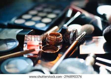 Cosmetics professional makeup artist